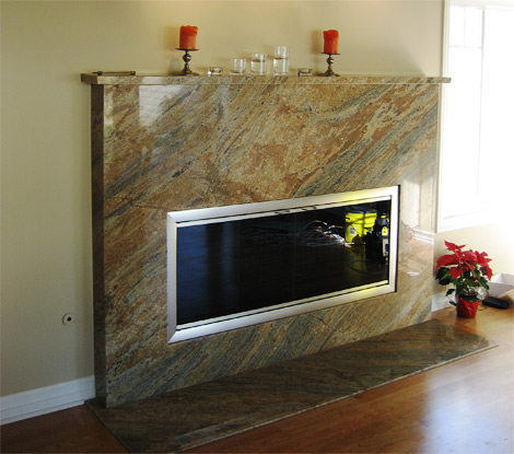 Contemporary Fireplaces