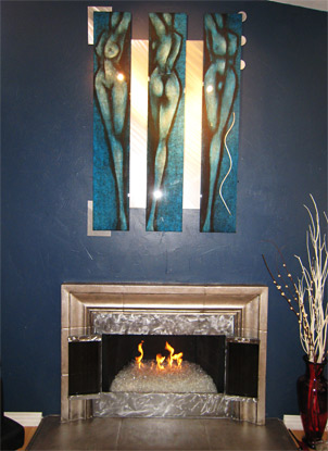 Contemporary Fireplaces